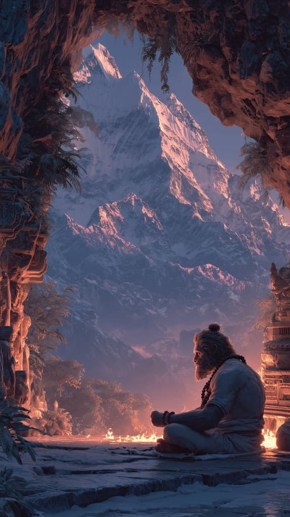 Hanuman — mountain vigil