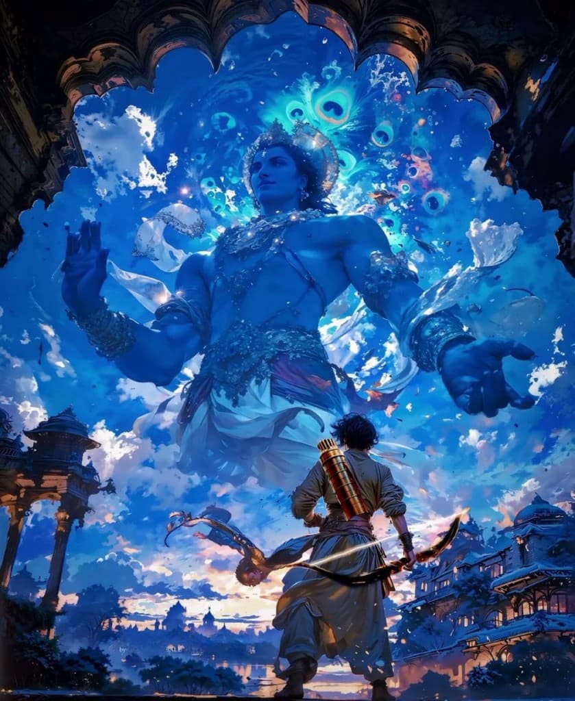 Krishna — ember dusk