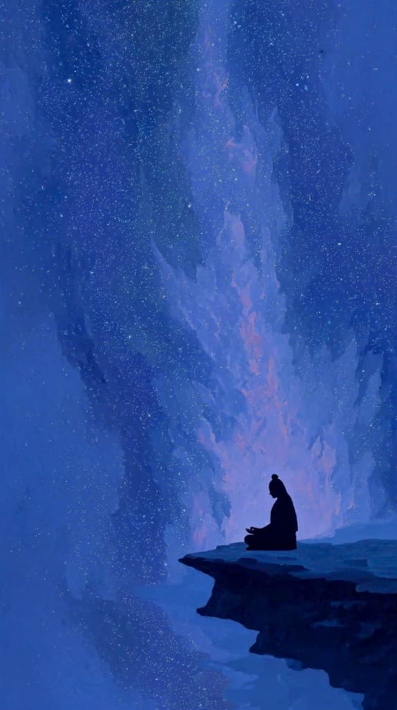 Sit beneath the cosmos