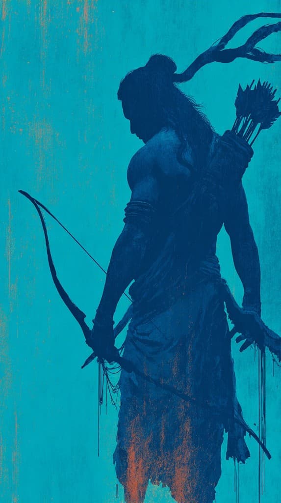 Rama — bow in stillness